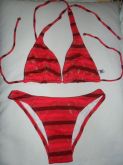 biquini  vermelho tamanho p